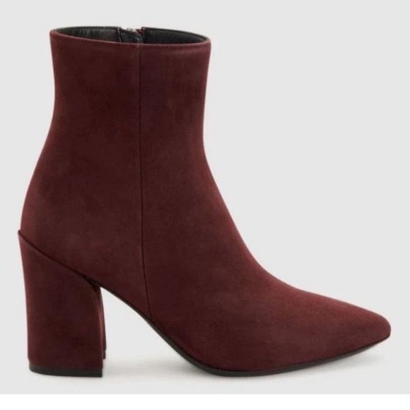 Shoes - Aquatalia Palomina Ankle Booties in‎ Deep Wine 6M